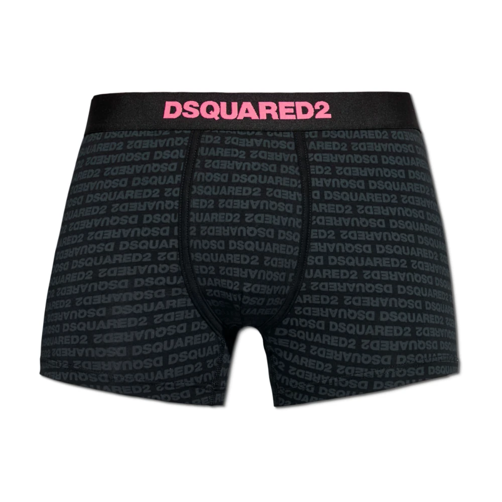 Dsquared2 Hombre Negro Ropa Interior, Talla: 2XL