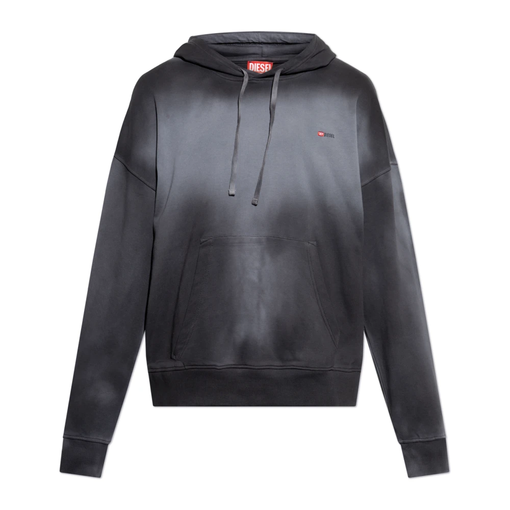 Diesel Zwarte Trui Moderne Stijl Casual Gelegenheid Black Heren