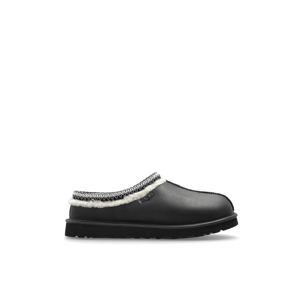 Ugg Men's Black Tasman Slipper - Slippers - 7 Uk - Shoes