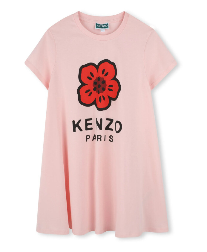 robe-a-col-rond-avec-logo