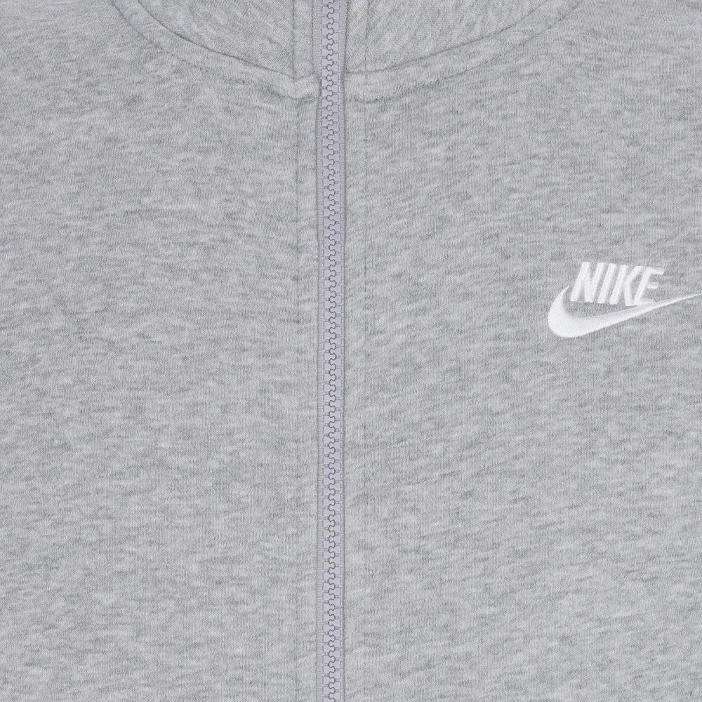 Nike Hoge Hals Sweatshirt Track Jas Gray Heren