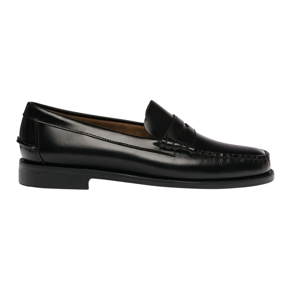 Sebago Uomo Nero Mocassini Classic Dan Lr In Pelle - Immagine 3