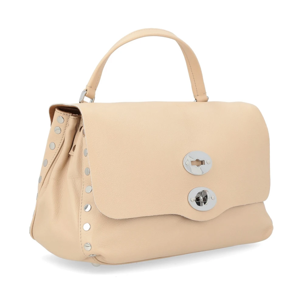 Zanellato Beige Bloom Postina Piuma Tas Beige Dames