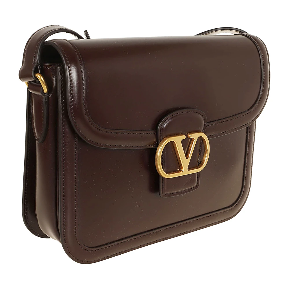 Valentino Garavani Bruin Eiken Schoudertas Brown Heren