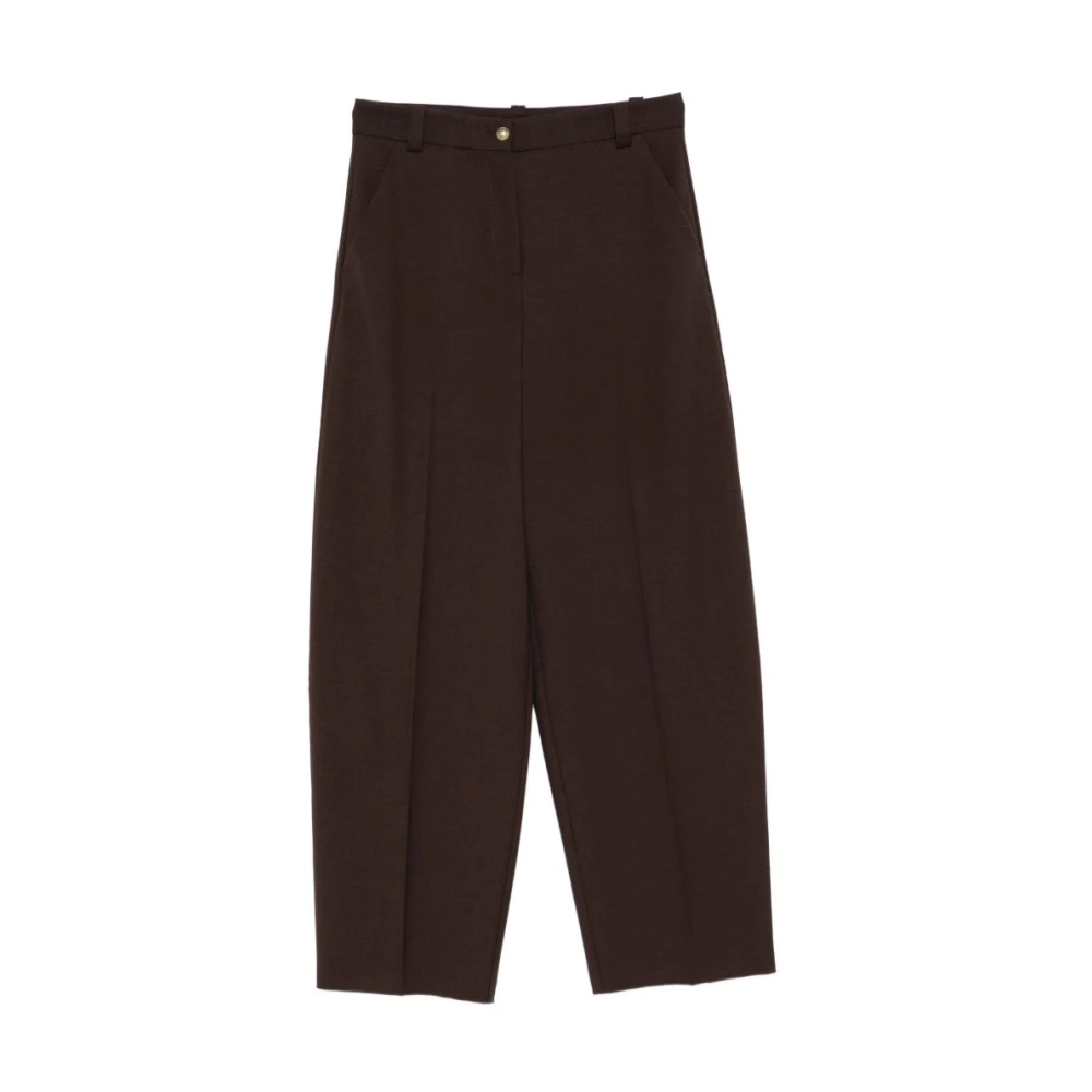 Pinko Donna Marrone Pantaloni, M, New,