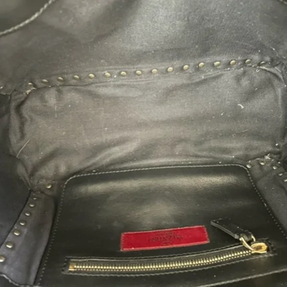 Valentino Vintage Pre-owned Leather handbags Black Dames