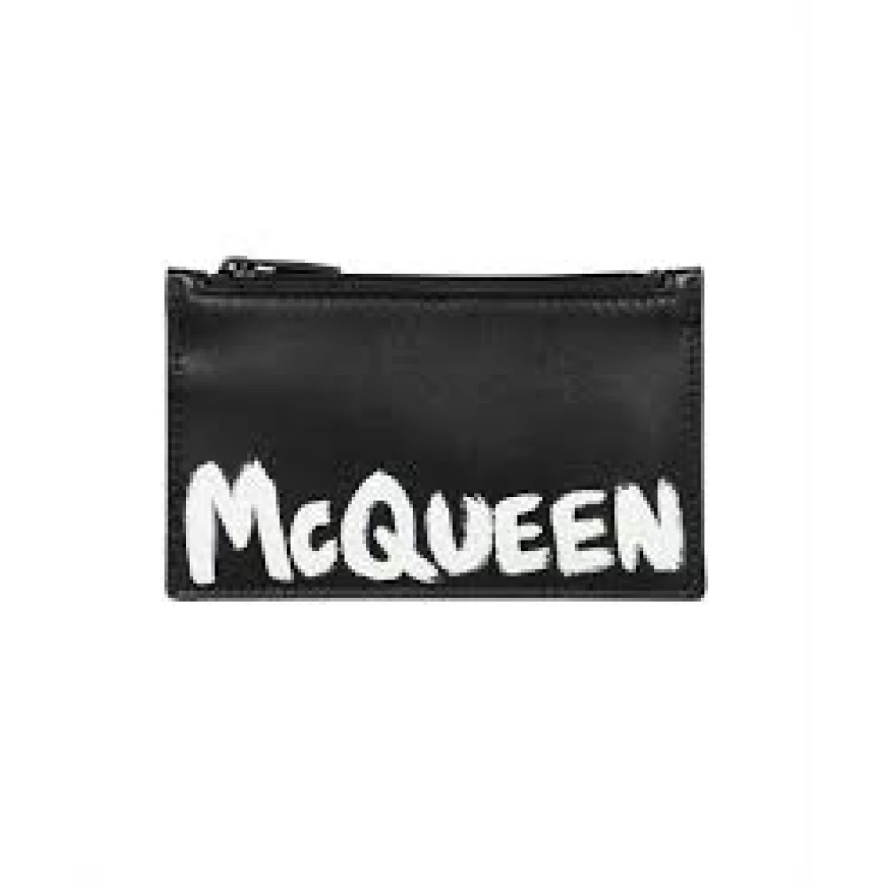 alexander mcqueen Stijlvolle Zwarte Tassen Black Heren