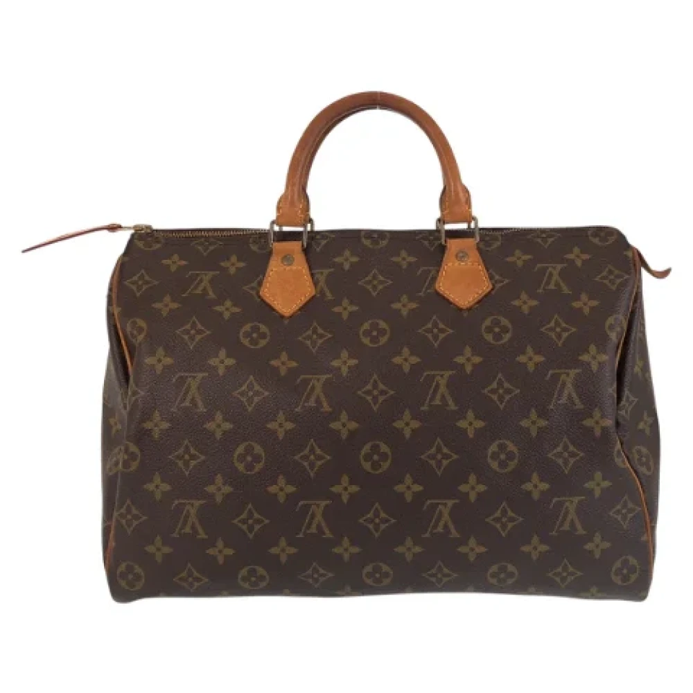 Louis Vuitton Vintage Pre-owned Canvas handbags Brown Dames