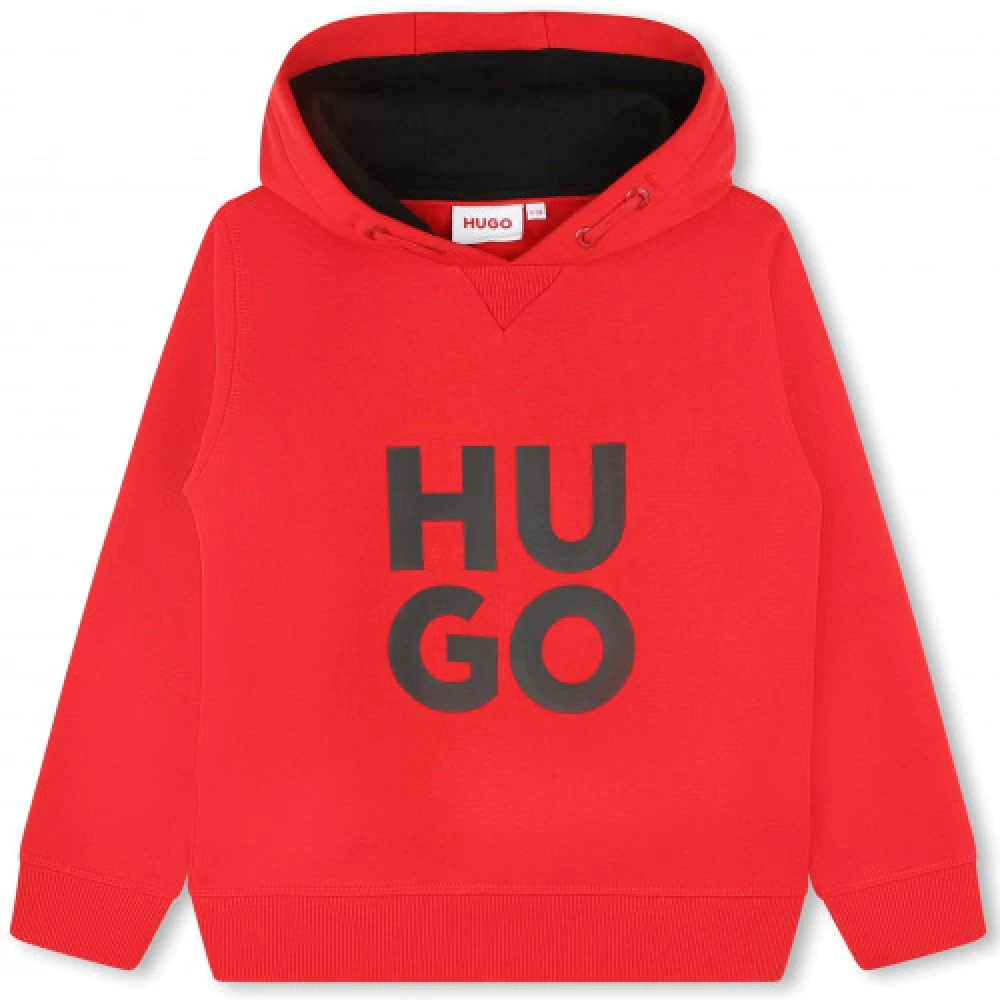 Hugo Boss Röd Sweatshirt J G25152/990 Red, Unisex