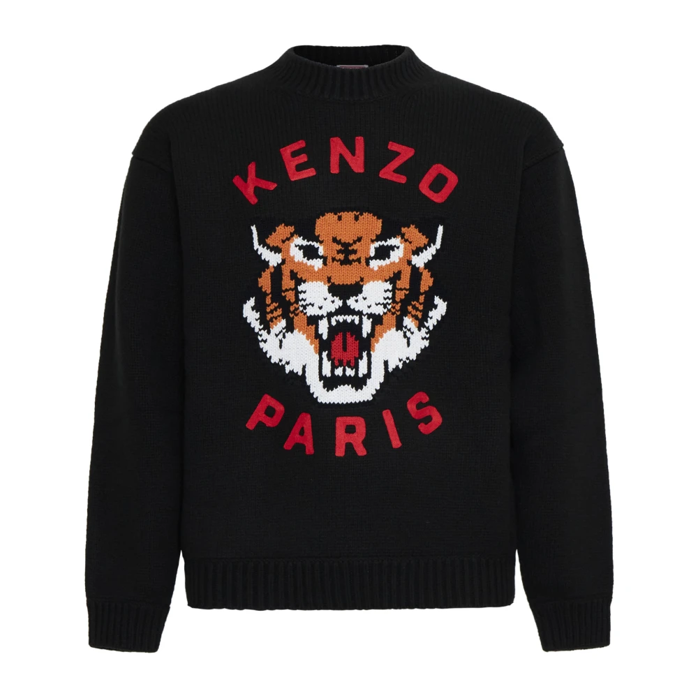 Kenzo Svarta Tröjor för Män Black, Herr