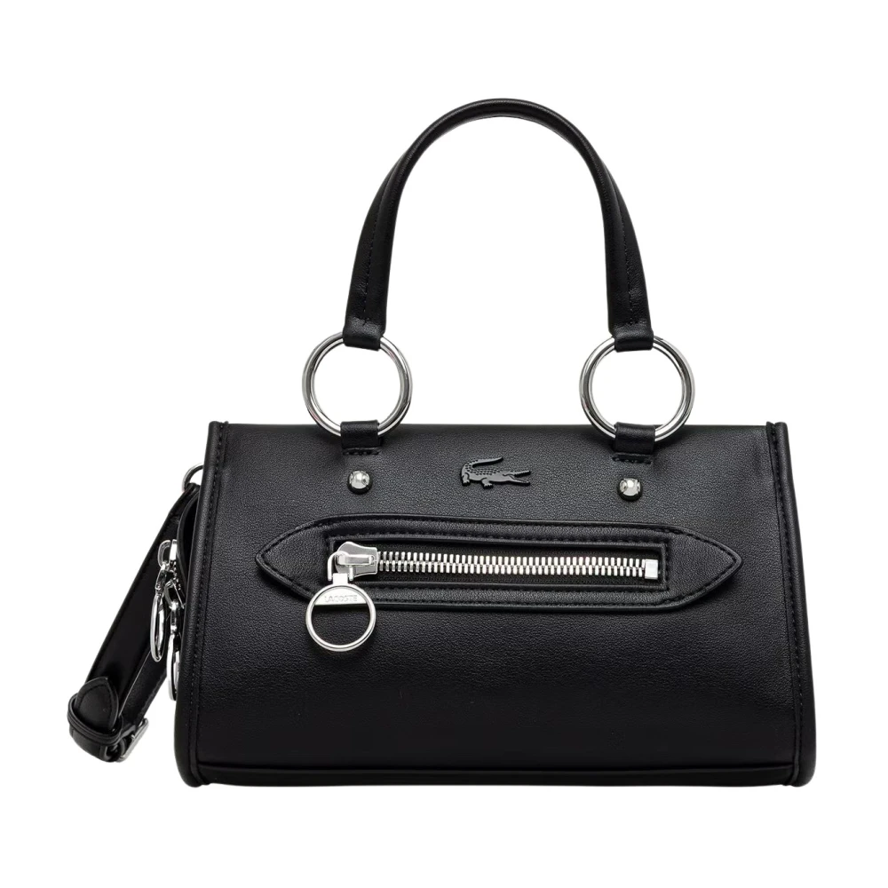 Lacoste Donna Nero - Borsa Piccola Con Manico Superiore Celys - Bags - One Size
