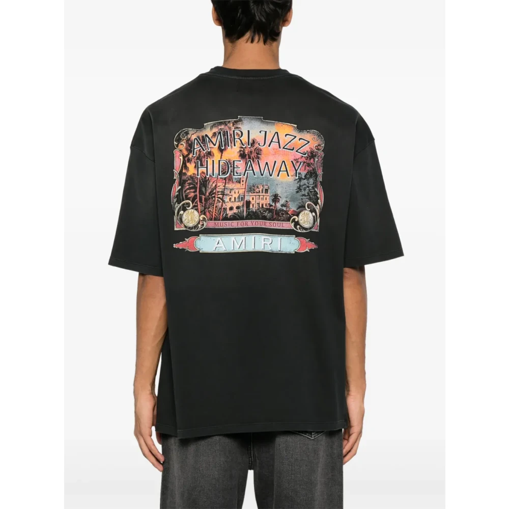 Amiri Jazz Hideaway T-shirt Black Heren