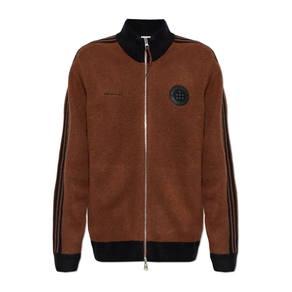Adidas Unisex Marrone Adidas_sftm X 008 Knit Jacket_marrone_m_donna - Immagine 3