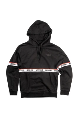 Logo Banda All Over Cotton Fleece Hoodie