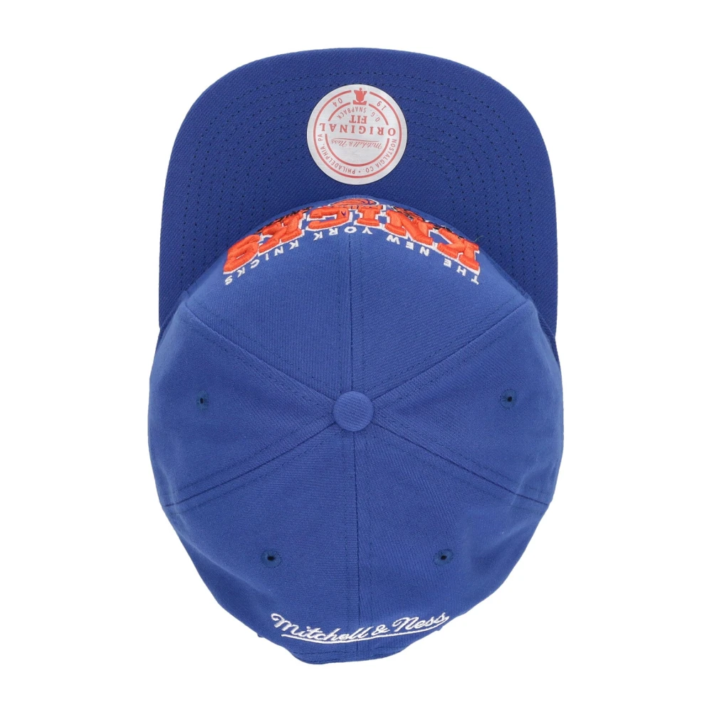 Mitchell & Ness NBA Champ Stack Platte Klep Pet Blue Heren