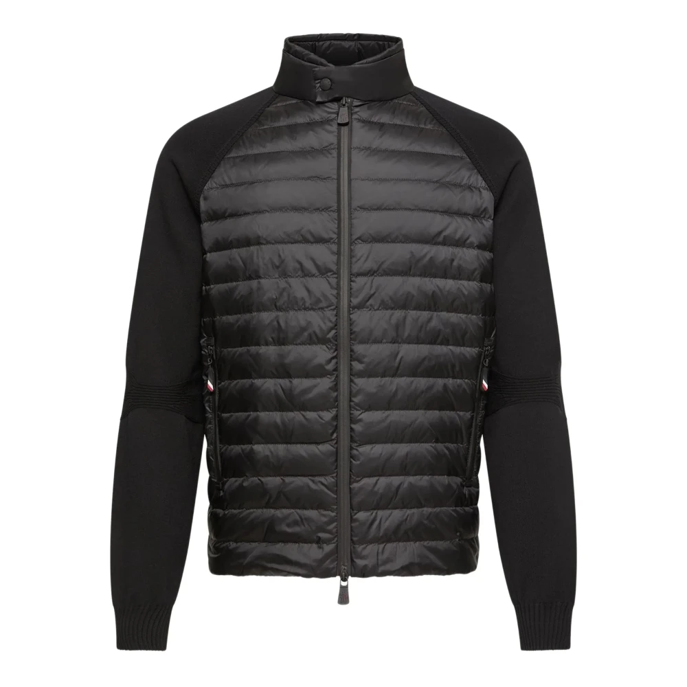 Moncler Men's Black Winter Jackets, M, 999 Cardigan