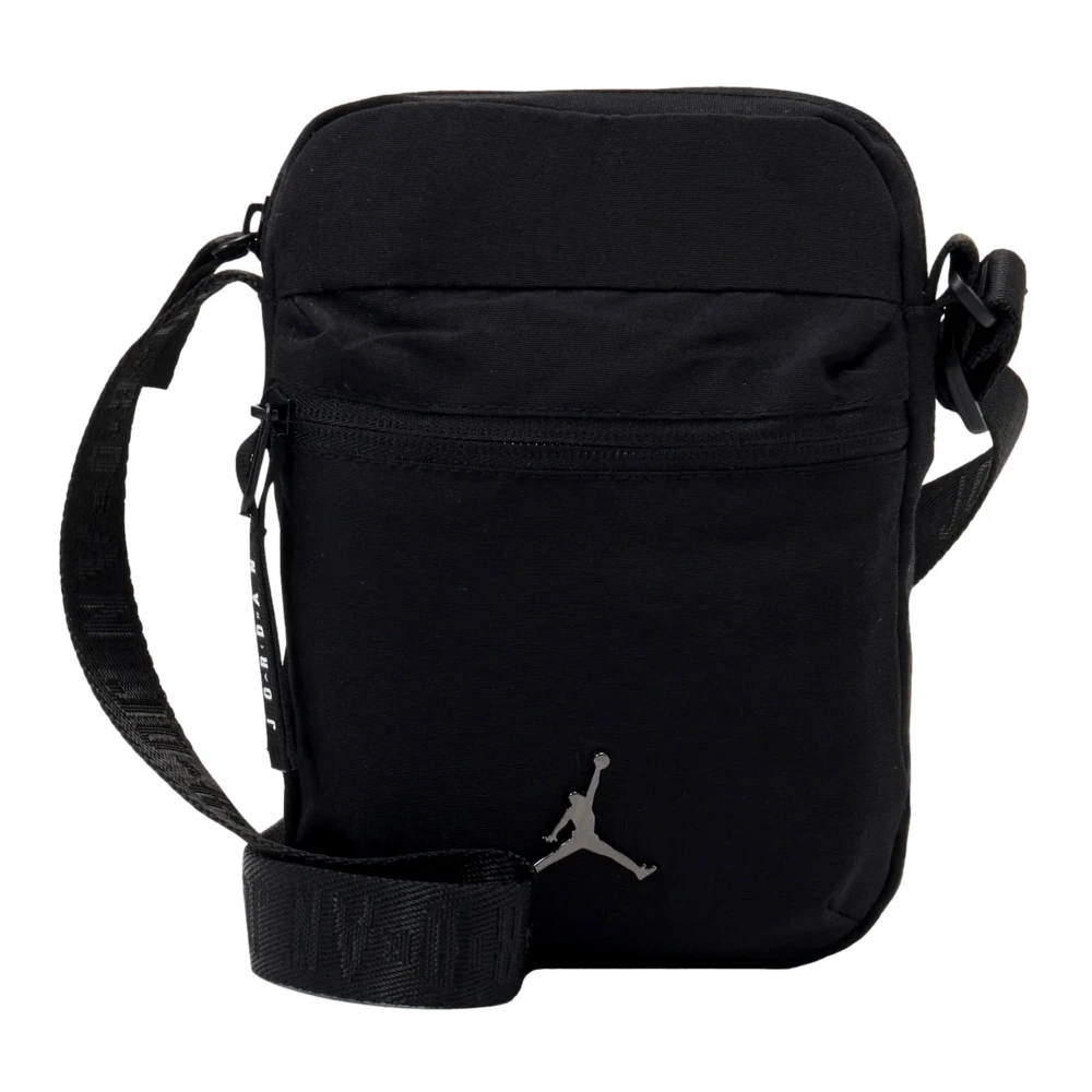 Jordan Zwarte Airborne Festival Tas Black Heren