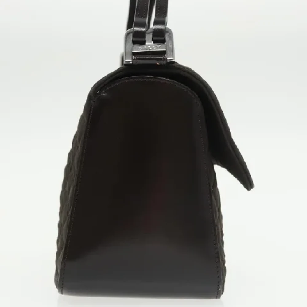 Bally Pre-owned Nylon handbags Brown Dames