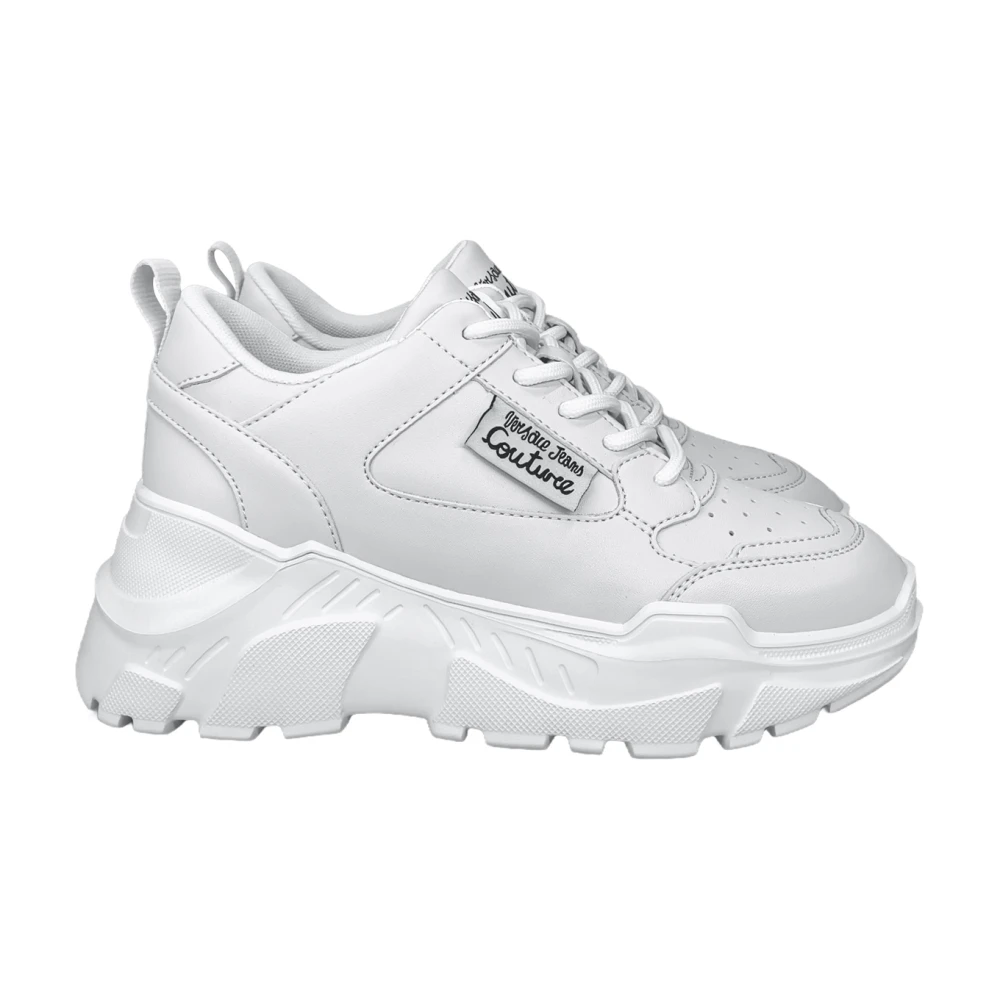 Versace Jeans Couture Logo-Patch Chunky Sneakers Dames Schoenen Wit