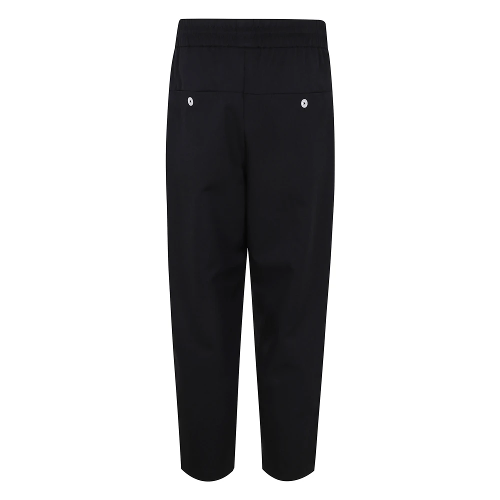 Drole de Monsieur Cropped Broek Black Heren