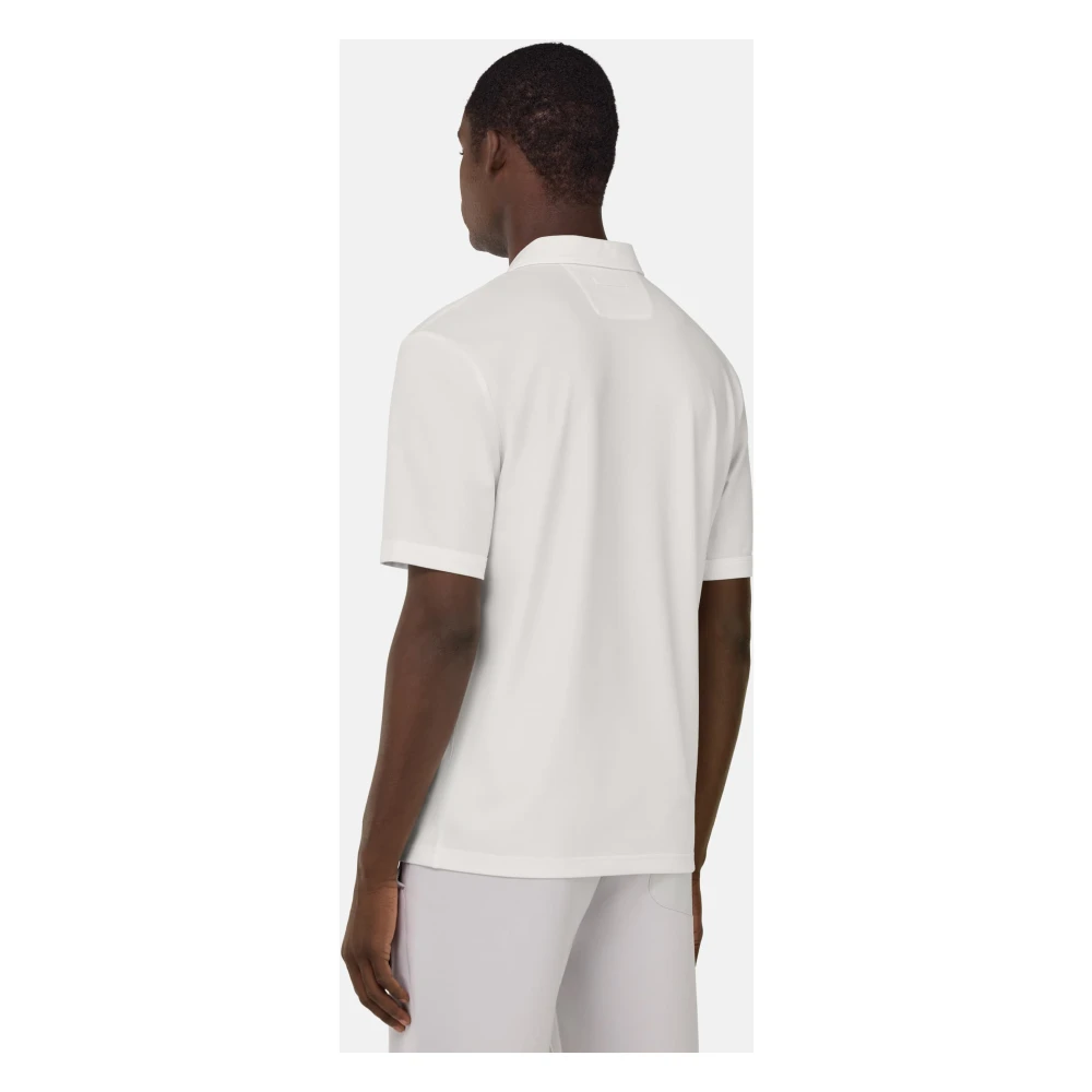 Boggi Milano Cool Jade-Fresh Piqué Poloshirt Green Heren