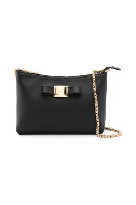 black-leather-chain-shoulder-bag-with-bow-detailing