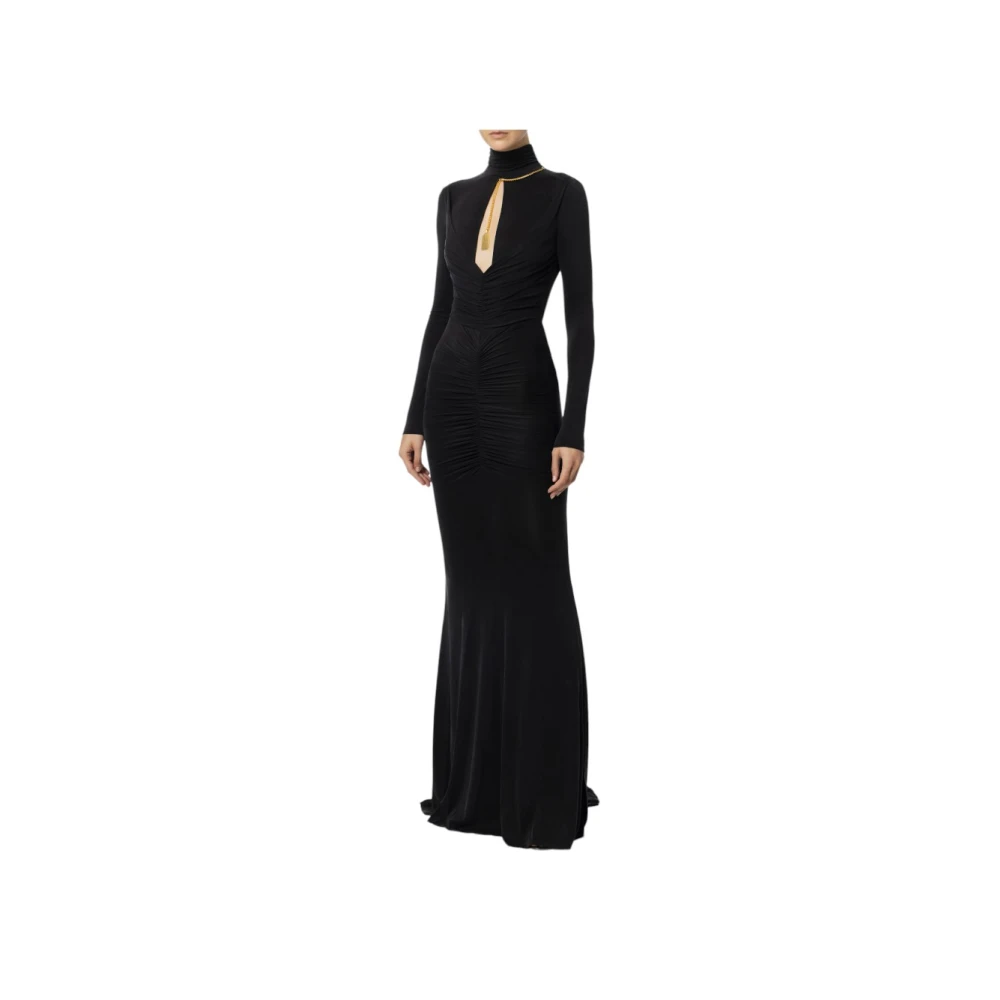 Elisabetta Franchi Elegante Jurk voor Speciale Gelegenheden Black Dames