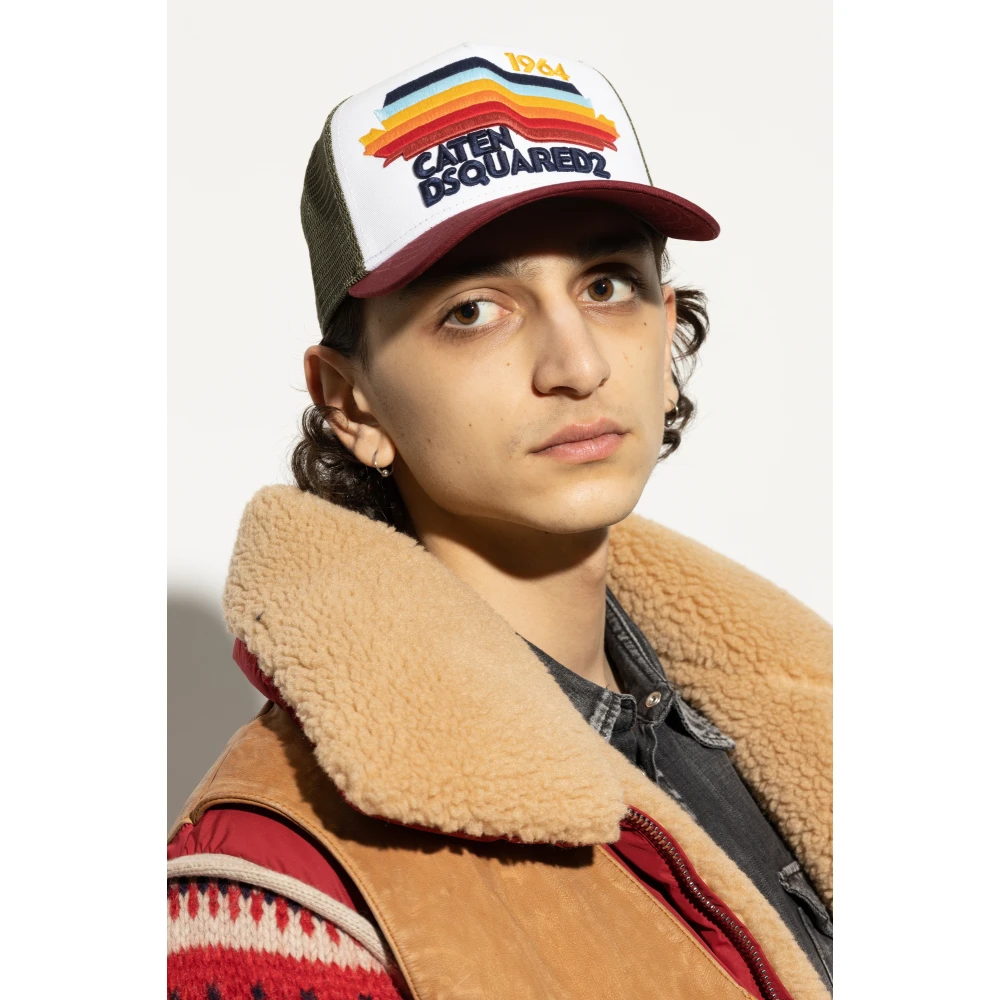 Dsquared2 Baseball Cap White Heren
