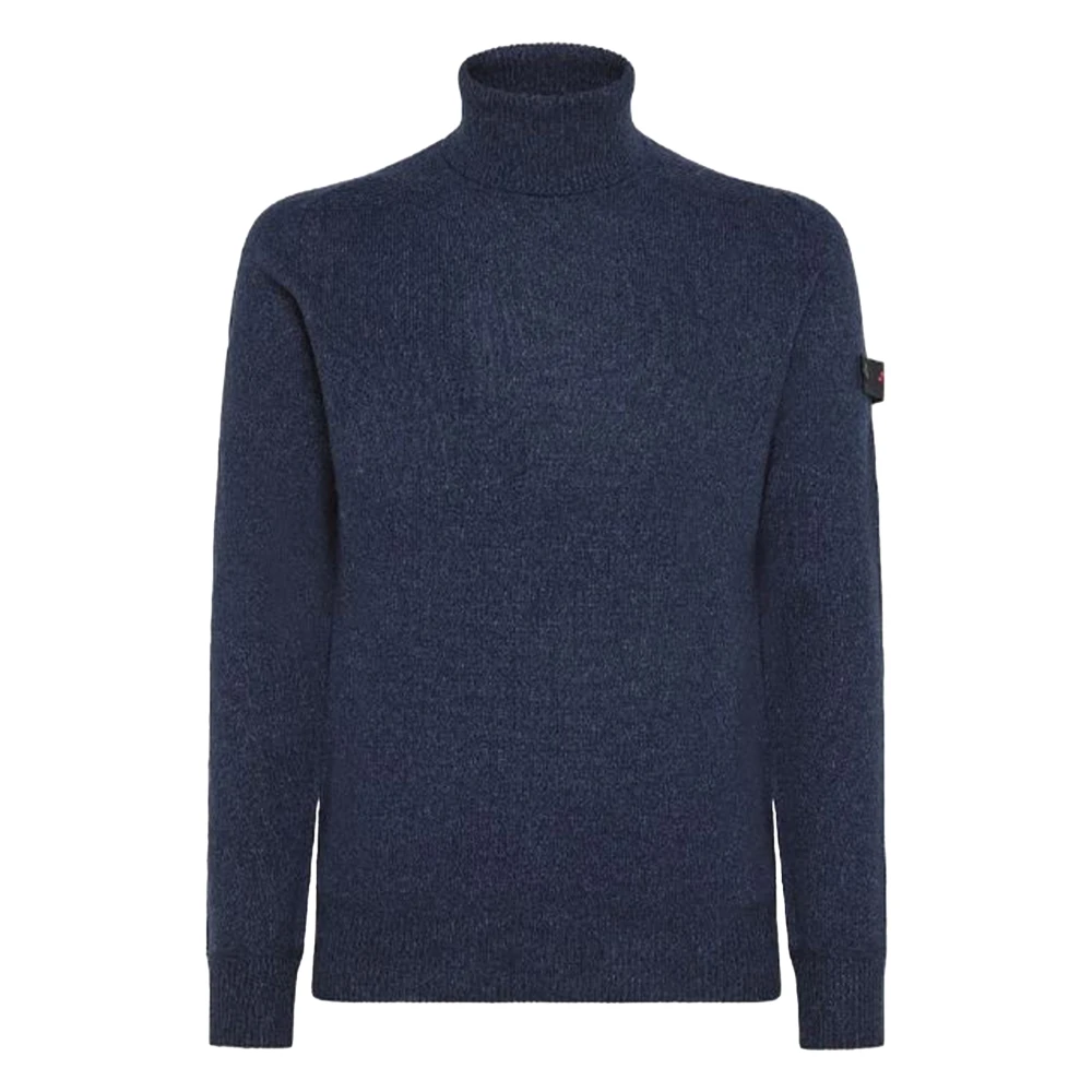 Peuterey Men's Blue Turtleneck Knitwear