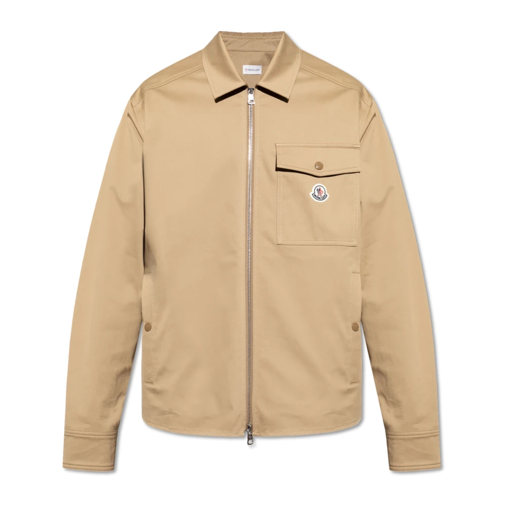 Moncler Jas Ciamicia Beige Heren