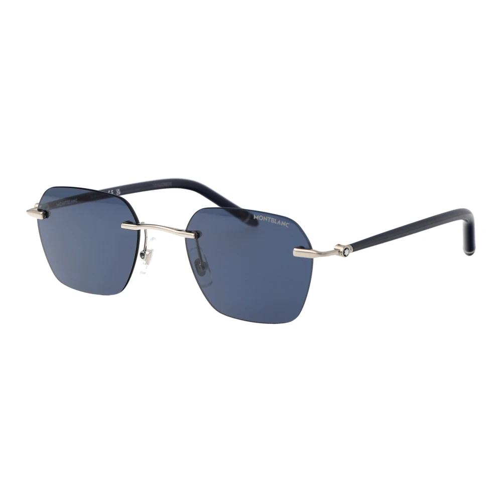 Montblanc Men's Gray Sunglasses, 51 Mm, Stylish Sunglasses Mb0270s