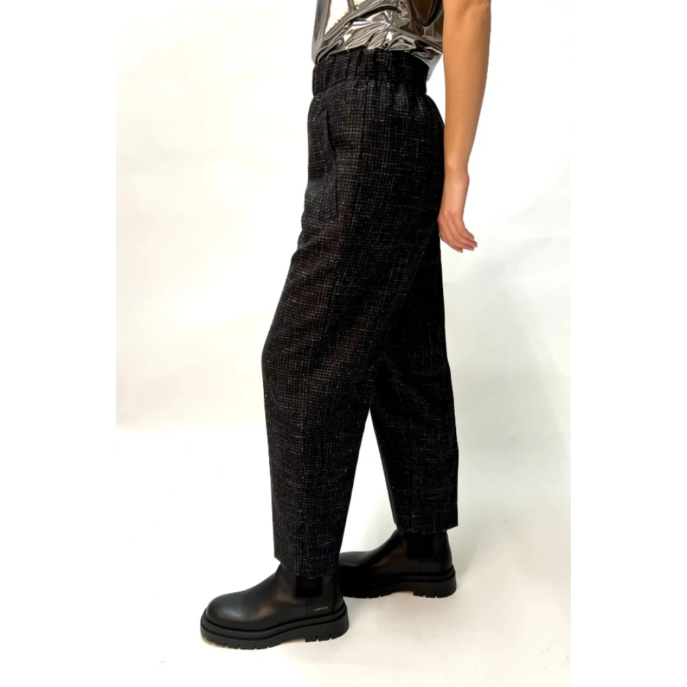Tela Stijlvolle PantaloneD. Kilo Quad Black Dames
