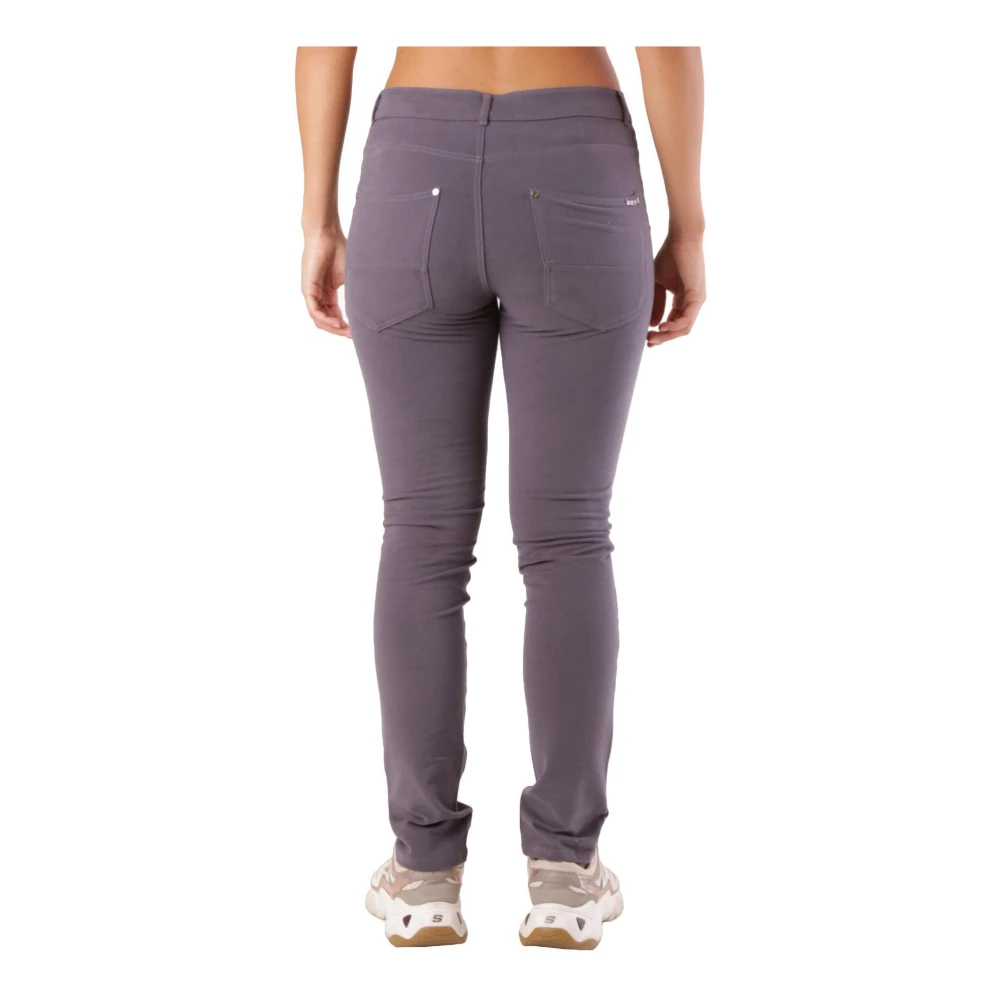 MET Klassieke Jerseybroek in Grijs Gray Dames