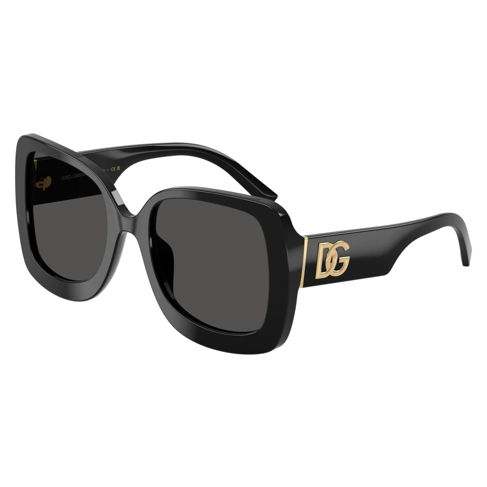 Dolce & Gabbana Women's Black Squared Sunglasses - Sunglasses - 55 Mm - Accessories