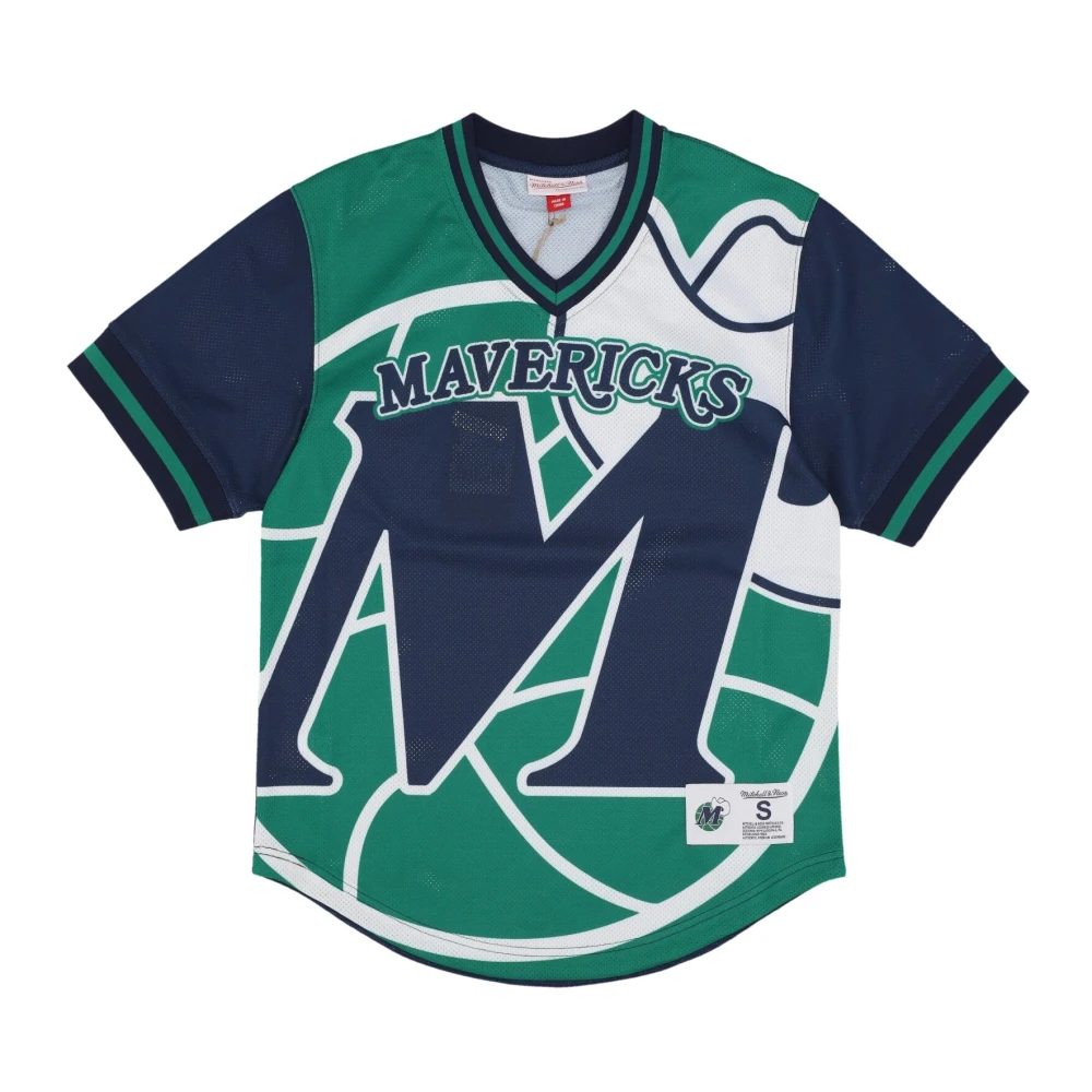 Mitchell & Ness NBA Jumbotron 3.0 Mesh V-hals Jas Multicolor Heren