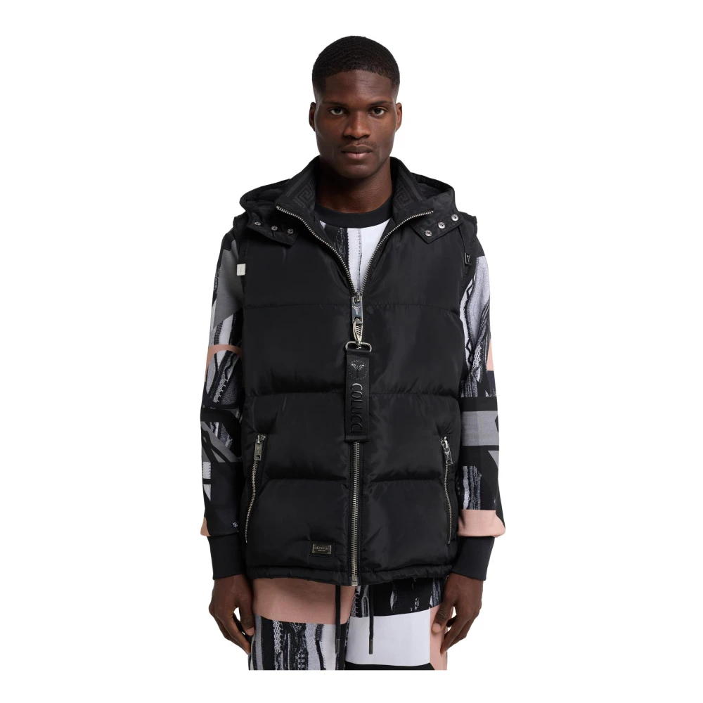carlo colucci Gewatteerde Vest Dassi Black Heren