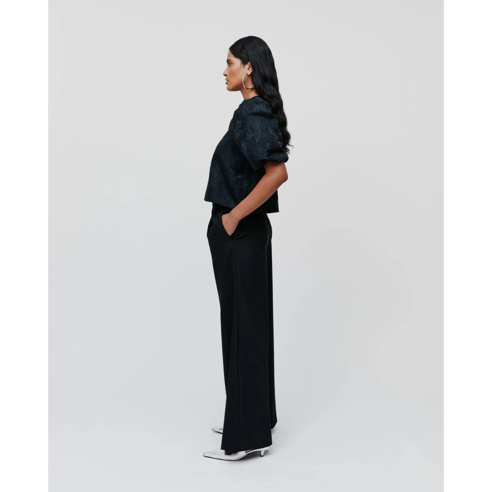 IVY OAK Elisabeth Top Black Dames