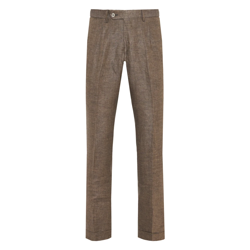 Trousers > Straight Trousers - - Barba - Modalova