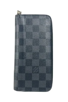 Pre-owned Long Wallet (bi-fold) Damier
