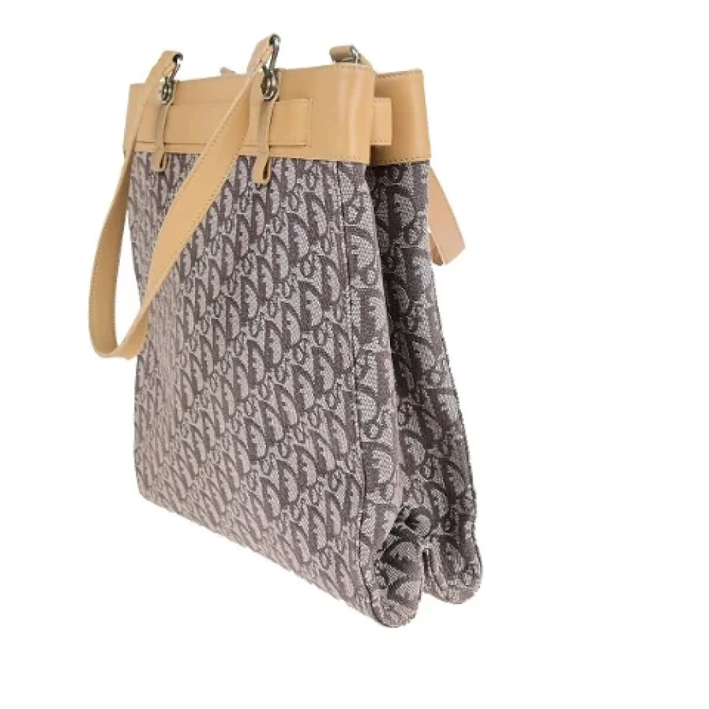Dior Vintage Pre-owned Canvas dior-bags Brown Dames