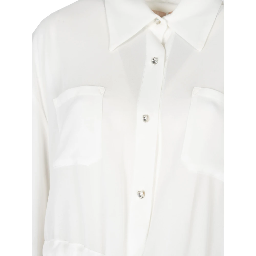 Liu Jo Elegante Blouse met Stijlvolle Details White Dames