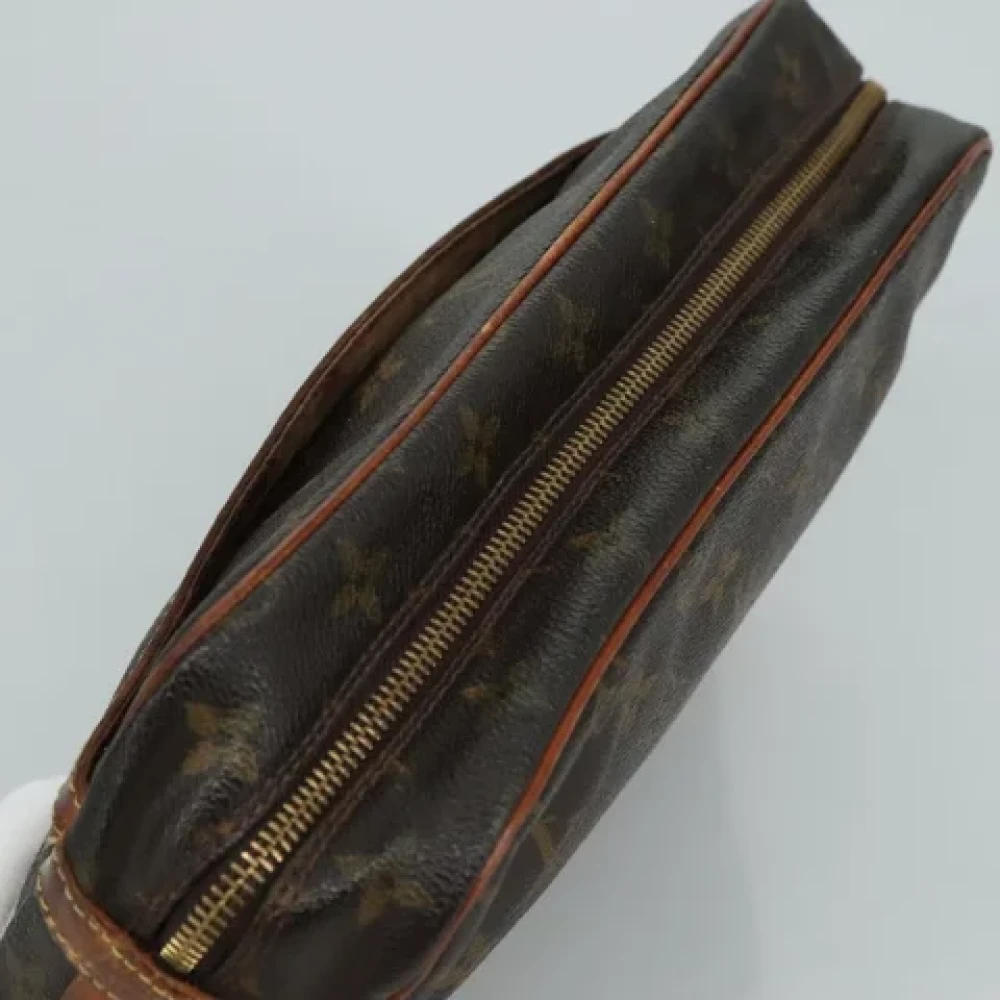 Louis Vuitton Vintage Pre-owned Canvas clutches Brown Dames