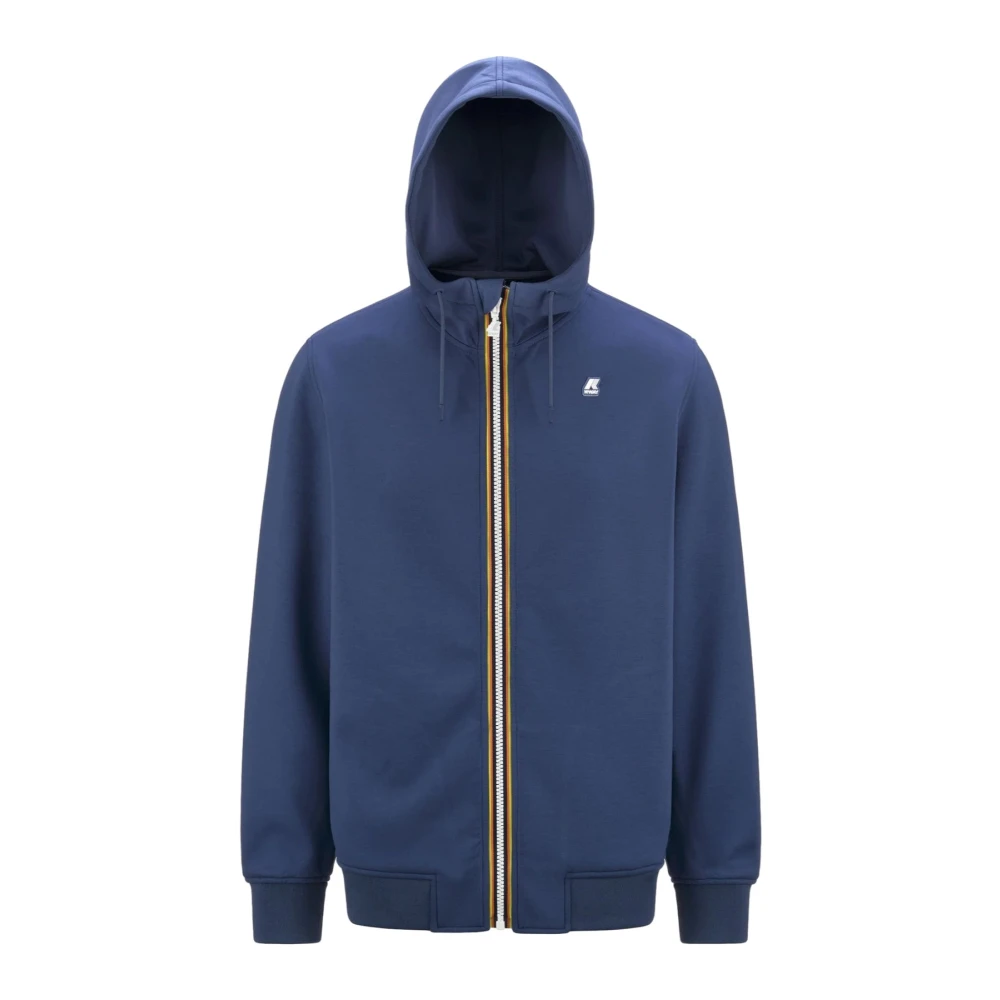 K-Way Uomo Blu Giacca