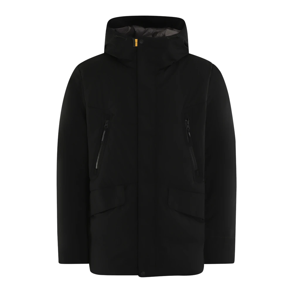 Parajumpers Herren Schwarz Jacken, K, Sgröße: