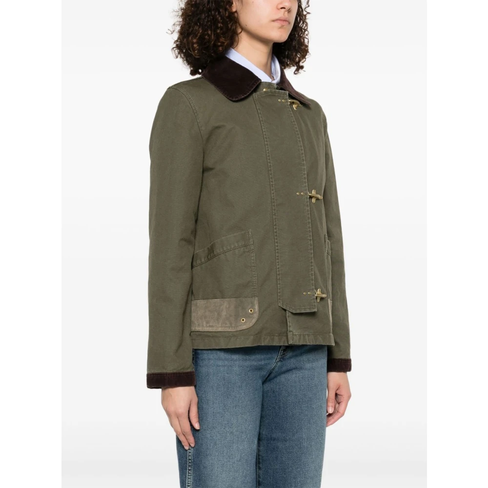 Fay Groene Parka Dames Buitenkleding Green Dames