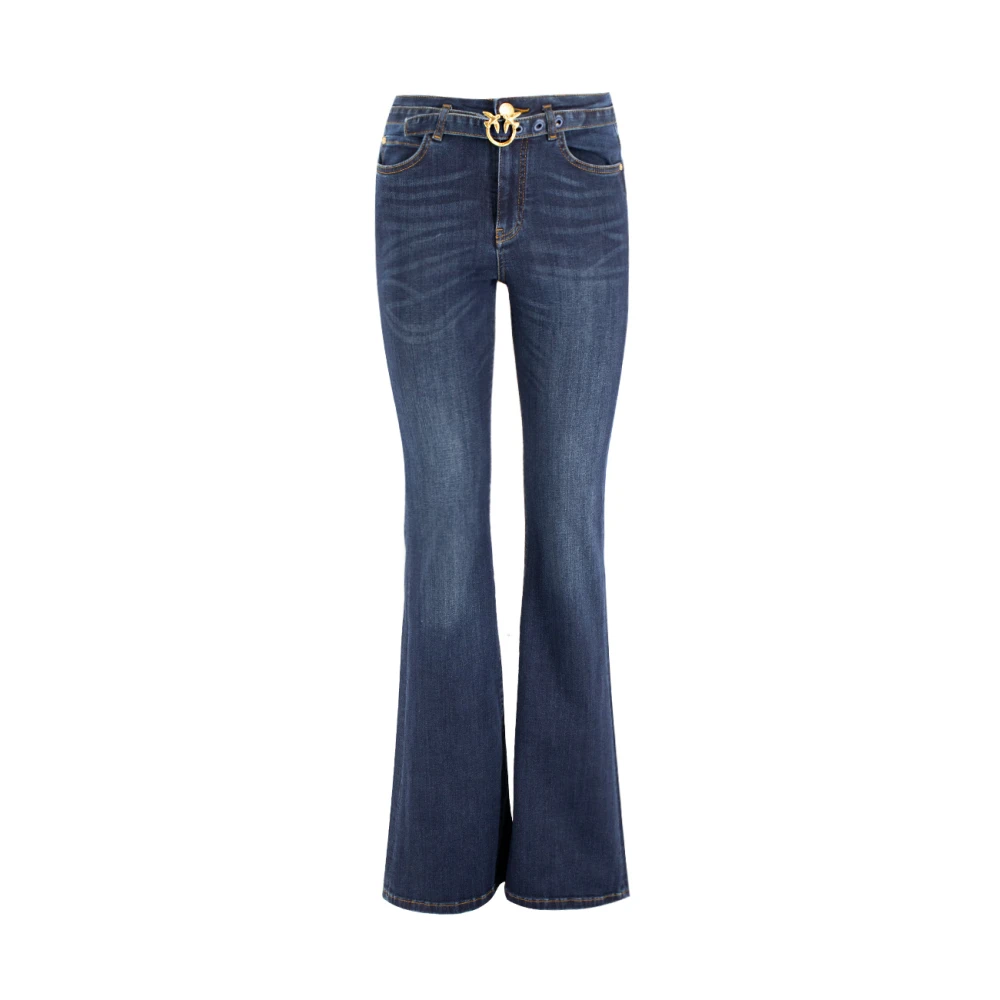 pinko Flared Jeans Blue Dames