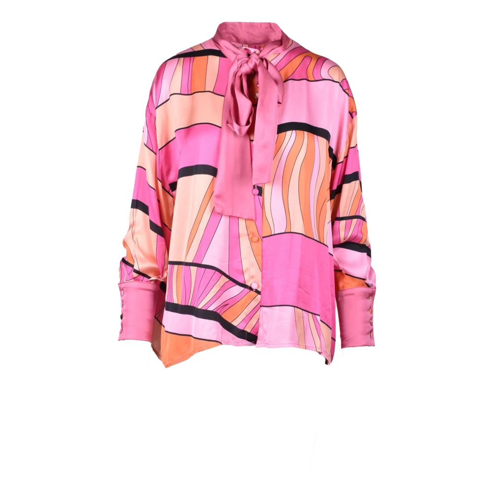 Pink Memories Overhemd Multicolor Dames