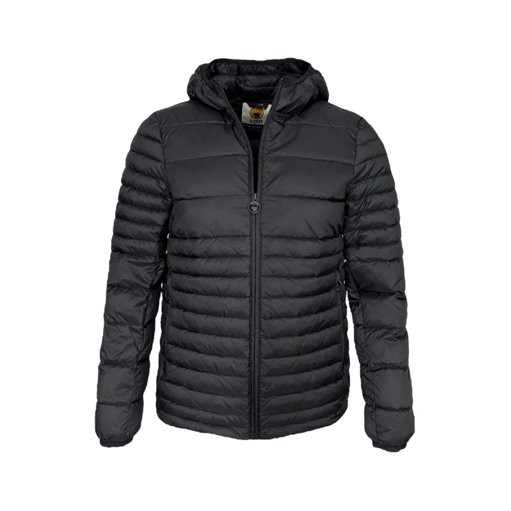 Ciesse Piumini Heren Stoffen Jas met Ritssluiting Black Heren