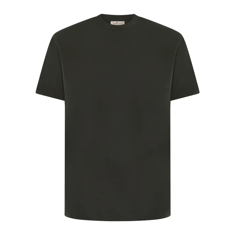 Valenza Merino T-shirt in Salie Green Heren