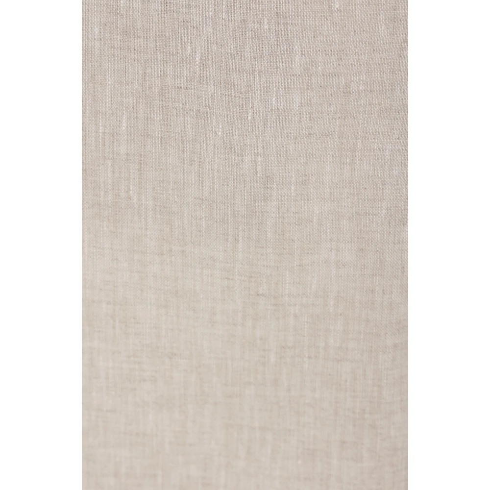 BRUNELLO CUCINELLI Beige Linnen Shorts met Elastische Taille Beige Dames